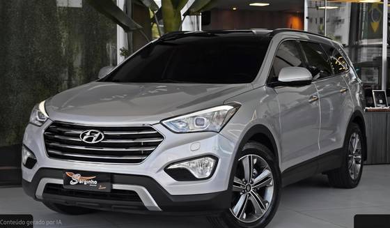 HYUNDAI SANTA FÉ 3.3 MPFI 4X4 7 LUGARES V6 270CV GASOLINA 4P AUTOMÁTICO HYUNDAI SANTA FÉ 3.3 MPFI 4X4 7 LUGARES V6 270CV GASOLINA 4P AUTOMÁTICO